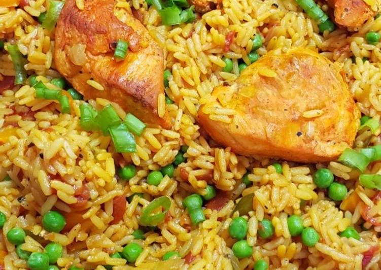 Get Healthy with Cubano Arroz con Pollo