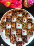 Arbi leaves crispy squares