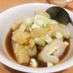 A picture of Pempek lenjer lembut.
