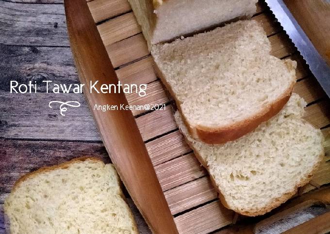 Langkah Mudah untuk Membuat Roti Tawar Kentang tanpa telur yang Enak Banget