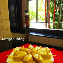 Mango pudding A picture of Mango pudding.