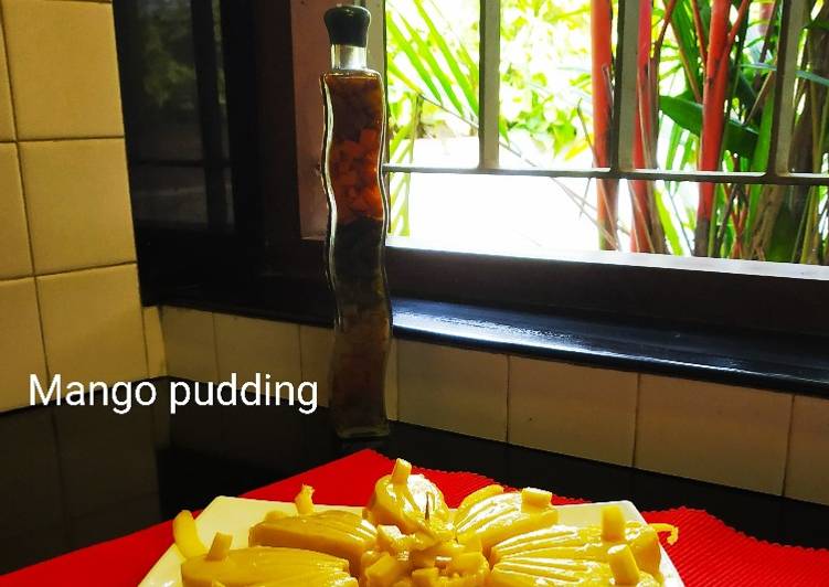 Easiest Way to Cook Tasty Mango pudding This is A Recipe That Has Been Tested  From My Kitchen !!