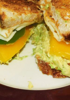 A picture of A healthy Sandwich.