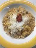 Fregula sarda con verza e salsiccia