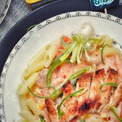 A picture of Peri peri pasta.