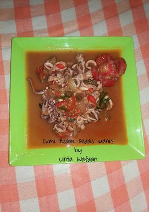 Foto resep Cumi Asam Pedas Manis