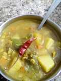 One Pot Wholesome Curried Vegetables