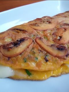 Foto resep Mushroom cheese omelet (Telur dadar jamur keju)