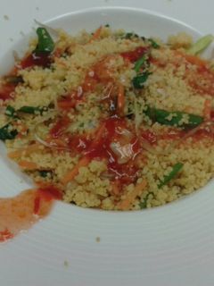Una foto de Cous Cous de verduras a mi estilo 😉