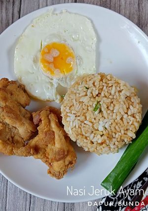 Foto resep Nasi Jeruk Ayam Crispy