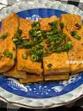 Soy-Braised Scallion Tofu