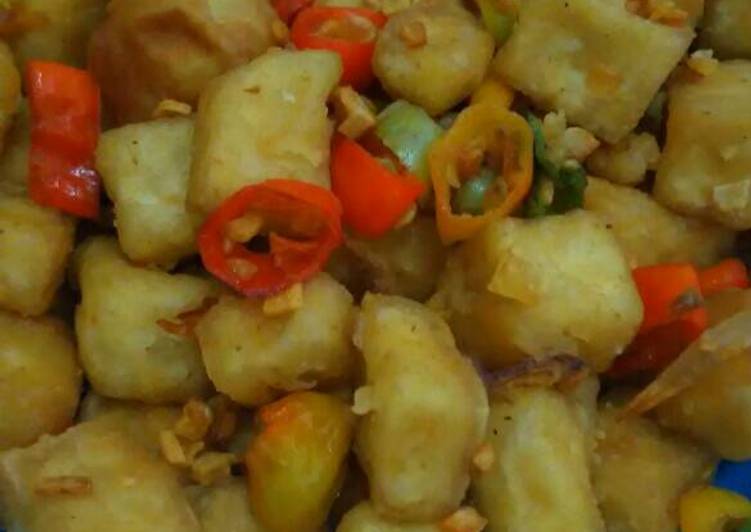 Cara Gampang Menyiapkan Tahu Cabe Garam, Bisa Manjain Lidah