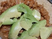 Una foto de repollo vegetariano