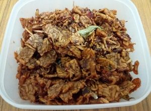 Foto resep Tempe kering Bilis