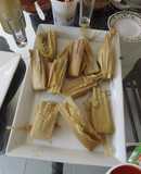 Tamales de hongos