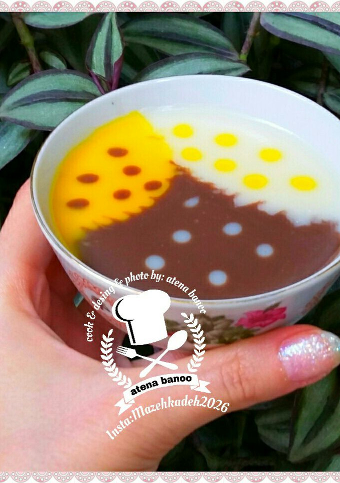 عکسی از دستور فرنی سه رنگ آتنا