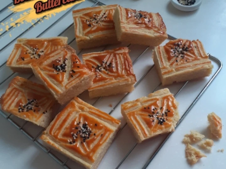 Cara Gampang Membuat Resep 137. Boterkoek _ Dutch Buttercake 1 telur yang Enak Banget Anti Ribet, Bisa Manjain Lidah