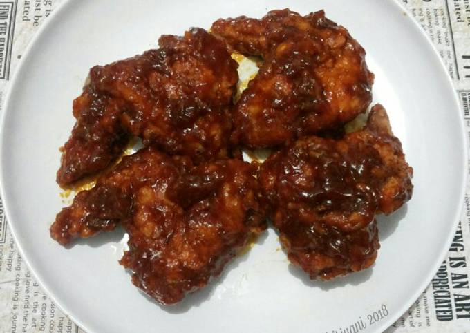 Spicy Chicken Wings ala Richeese