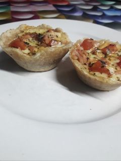 Una foto de Canastitas de masa de avena