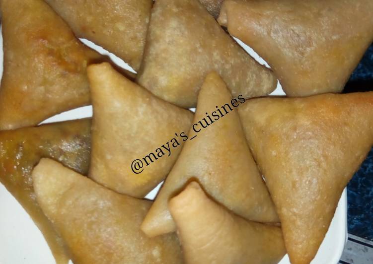 Step-by-Step Guide to Prepare Quick Pastry samosa