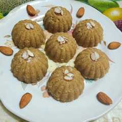 Healthy tasty traditional wheat flour churma ladoo for Ganesh chaturthi-レシピのメイン写真