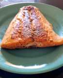 Salmón en el wok