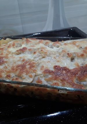 عکسی از دستور لازانیا خودم پز😋