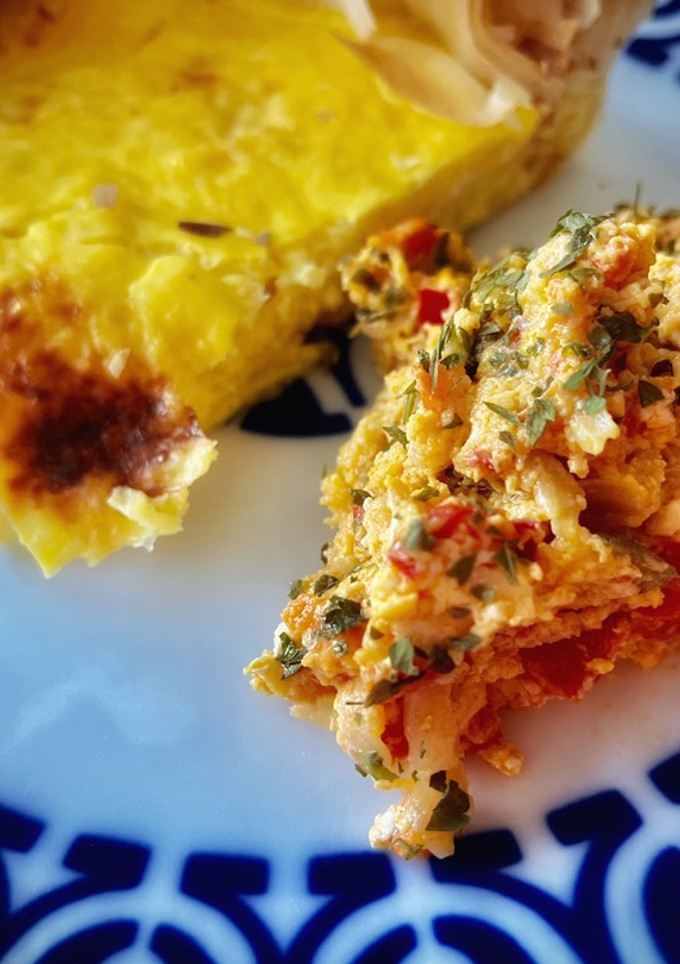 Una foto de Cena búlgara: Mish-Mash & Banitsa