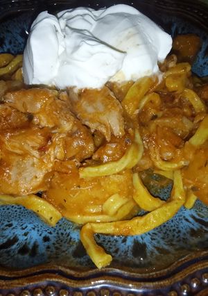 Una foto de Fideos caseros
