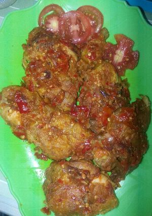 Foto resep Ayam geprek kriuk😍
