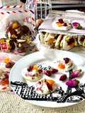 《Five-Star Afternoon Tea Treats at Home》- Francis's Home Health Management Station- Stop 43- Sweet Borderless Chocolate Coins. Rose Pistachio White Chocolate and Earl Grey Nut Dark Chocolate Flavors (Thanksgiving Edition)
