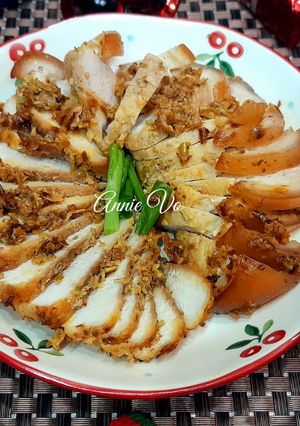 Hình của món Thịt nướng sả mắm ruốc.