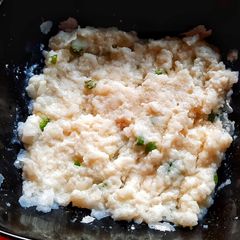 A picture of Healthy poha curd breakfast.
