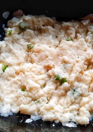 A picture of Healthy poha curd breakfast.