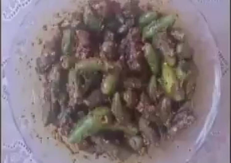 Recipe of Speedy Green chilli pickle