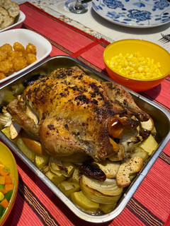 Foto resep Ayam Apel Kurma Kentang Panggang Oven