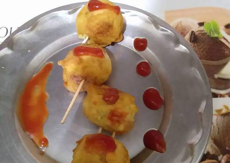 Easiest Way to Make Super Quick Homemade Corn Potato balls