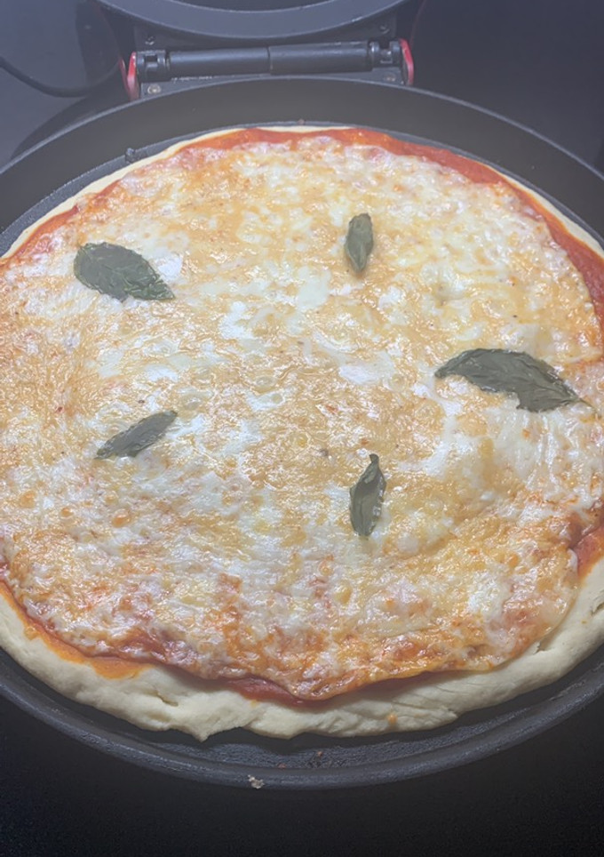 Una foto de Pizza