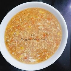 Veggie Corn Soup A picture of Veggie Corn Soup.