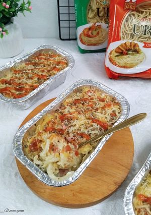 Foto resep Schotel mie panggang