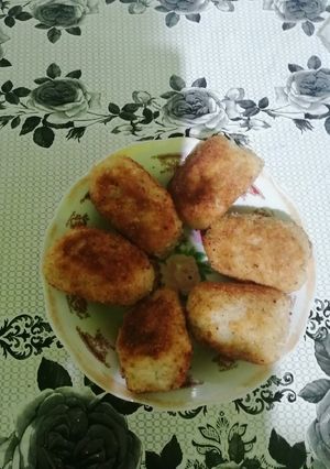 صورة لوصفة كروكات الأرز بالجبن