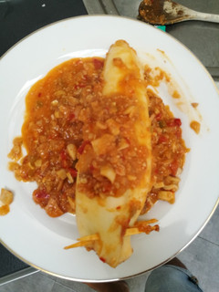 Una foto de Calamares rellenos