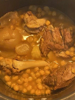 عکسی از دستور آبگوشت نخود