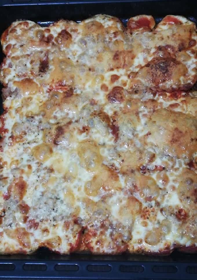 Una foto de Berenjenas gratinadas