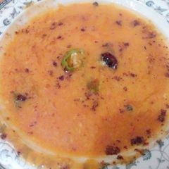 A picture of Mong masoor ki dal.