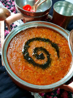 عکسی از دستور آش گوجه فرنگی