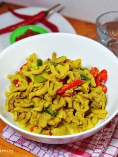 Foto resep Usus Ayam Bumbu Kuning