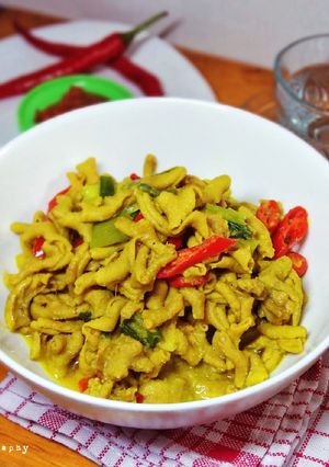 Foto resep Usus Ayam Bumbu Kuning
