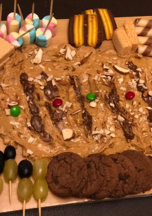 A picture of Peanut butter board.