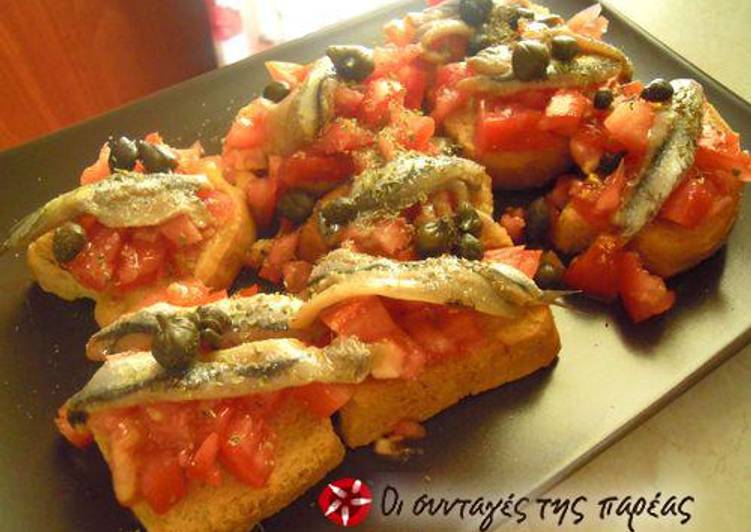 Recipe of Speedy Mr Stelios&#39; salad from Santorini